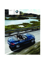 2010 BMW Z4 E89 sDrive30i sDrive35i Owners Manual, 2010 page 1