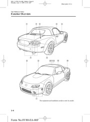 2007 Mazda MX 5 Miata Owners Manual, 2007 page 11