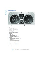 2010 BMW 1-Series Owners Manual iDrive, 2010 page 14