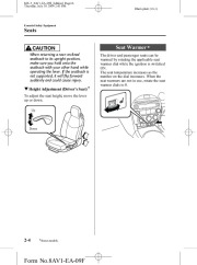 2010 Mazda MX 5 Miata Owners Manual, 2010 page 16