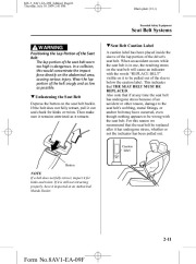 2010 Mazda MX 5 Miata Owners Manual, 2010 page 23