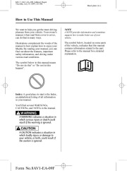 2010 Mazda MX 5 Miata Owners Manual, 2010 page 4