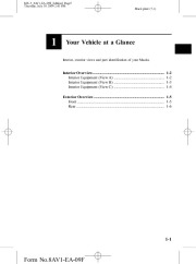 2010 Mazda MX 5 Miata Owners Manual, 2010 page 7