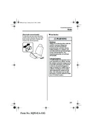 2002 Mazda 626 Owners Manual, 2002 page 11