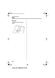 2002 Mazda 626 Owners Manual, 2002 page 16