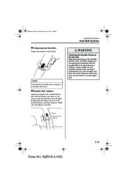 2002 Mazda 626 Owners Manual, 2002 page 21