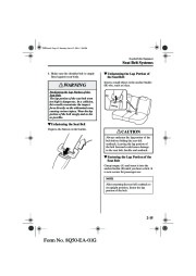 2002 Mazda 626 Owners Manual, 2002 page 23