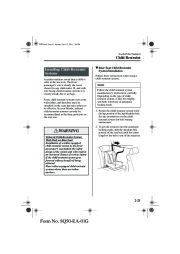 2002 Mazda 626 Owners Manual, 2002 page 29