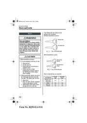 2002 Mazda 626 Owners Manual, 2002 page 46