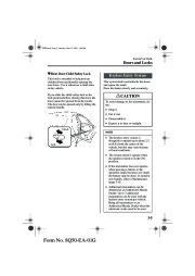 2002 Mazda 626 Owners Manual, 2002 page 49