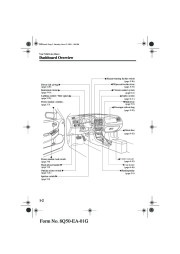 2002 Mazda 626 Owners Manual, 2002 page 6