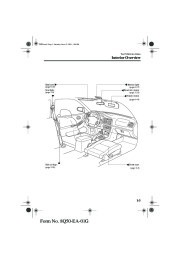 2002 Mazda 626 Owners Manual, 2002 page 7