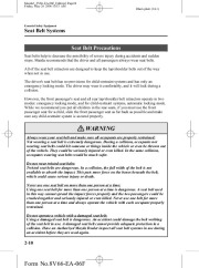 2007 Mazda 3 Owners Manual, 2007 page 25