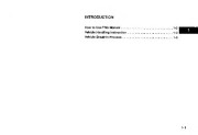 2004 Kia Sorento Owners Manual, 2004 page 2