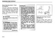 2004 Kia Sorento Owners Manual, 2004 page 23