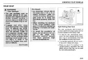 2004 Kia Sorento Owners Manual, 2004 page 28