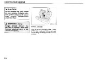 2004 Kia Sorento Owners Manual, 2004 page 31