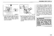 2004 Kia Sorento Owners Manual, 2004 page 40