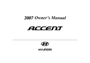 2007 Hyundai Accent Owners Manual page 1