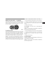 2004 Chrysler Sebring Sedan Owners Manual, 2004 page 19