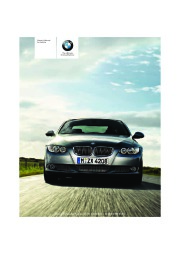 2009 BMW 3-Series 328i 335i XDrive E92 E93 Owners Manual, 2009 page 1
