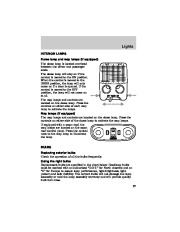 2003 Ford Escort Owners Manual, 2003 page 37