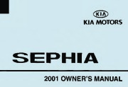 2001 Kia Sephia Owners Manual, 2001 page 1