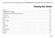 2001 Kia Sephia Owners Manual, 2001 page 10