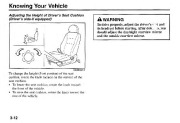 2001 Kia Sephia Owners Manual, 2001 page 21