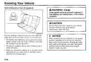 2001 Kia Sephia Owners Manual, 2001 page 23