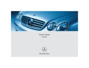 2005 Mercedes-Benz CL500 CL600 CL55 AMG CL65 AMG Owners Manual page 1