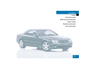 2005 Mercedes-Benz CL500 CL600 CL55 AMG CL65 AMG Owners Manual, 2005 page 23