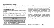 2009 Chrysler PT Cruiser Owners Manual, 2009 page 2
