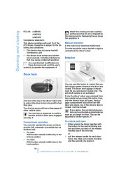 2004 BMW Z4 2.5i 3.0i E85 E86 Owners Manual, 2004 page 20