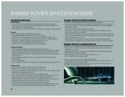 Land Rover Full Range Catalogue Brochure, 2009 page 24