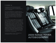 Land Rover Full Range Catalogue Brochure, 2009 page 8