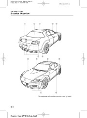 2007 Mazda RX 8 Owners Manual, 2007 page 11