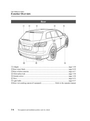2009 Mazda CX 9 Owners Manual, 2009 page 12
