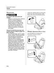 2009 Mazda CX 9 Owners Manual, 2009 page 18