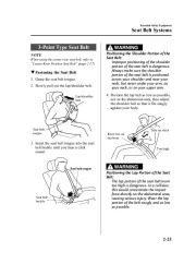 2009 Mazda CX 9 Owners Manual, 2009 page 35