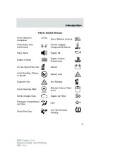 2009 Ford Fusion Owners Manual, 2009 page 11