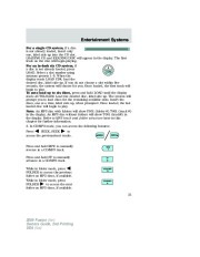 2009 Ford Fusion Owners Manual, 2009 page 21