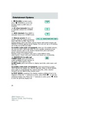 2009 Ford Fusion Owners Manual, 2009 page 36