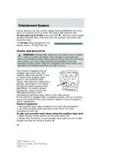 2009 Ford Fusion Owners Manual, 2009 page 38