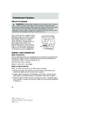 2009 Ford Fusion Owners Manual, 2009 page 40