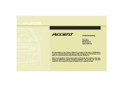 2006 Hyundai Accent Owners Manual, 2006 page 3