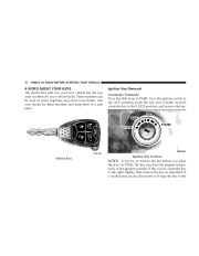 2007 Chrysler Sebring Sedan Owners Manual, 2007 page 10
