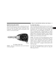 2007 Chrysler Sebring Sedan Owners Manual, 2007 page 17