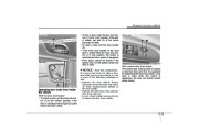 2007 Kia Sedona Owners Manual, 2007 page 22