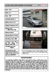 1995-2010 RT 3 JMA User Manual to Program and Activate Transponder Keys Remote Controls for Opening Car Doors, 1995,1996,1997,1998,1999,2000,2000,2001,2002,2003,2004,2005,2006,2007,2008,2009,2010 page 20